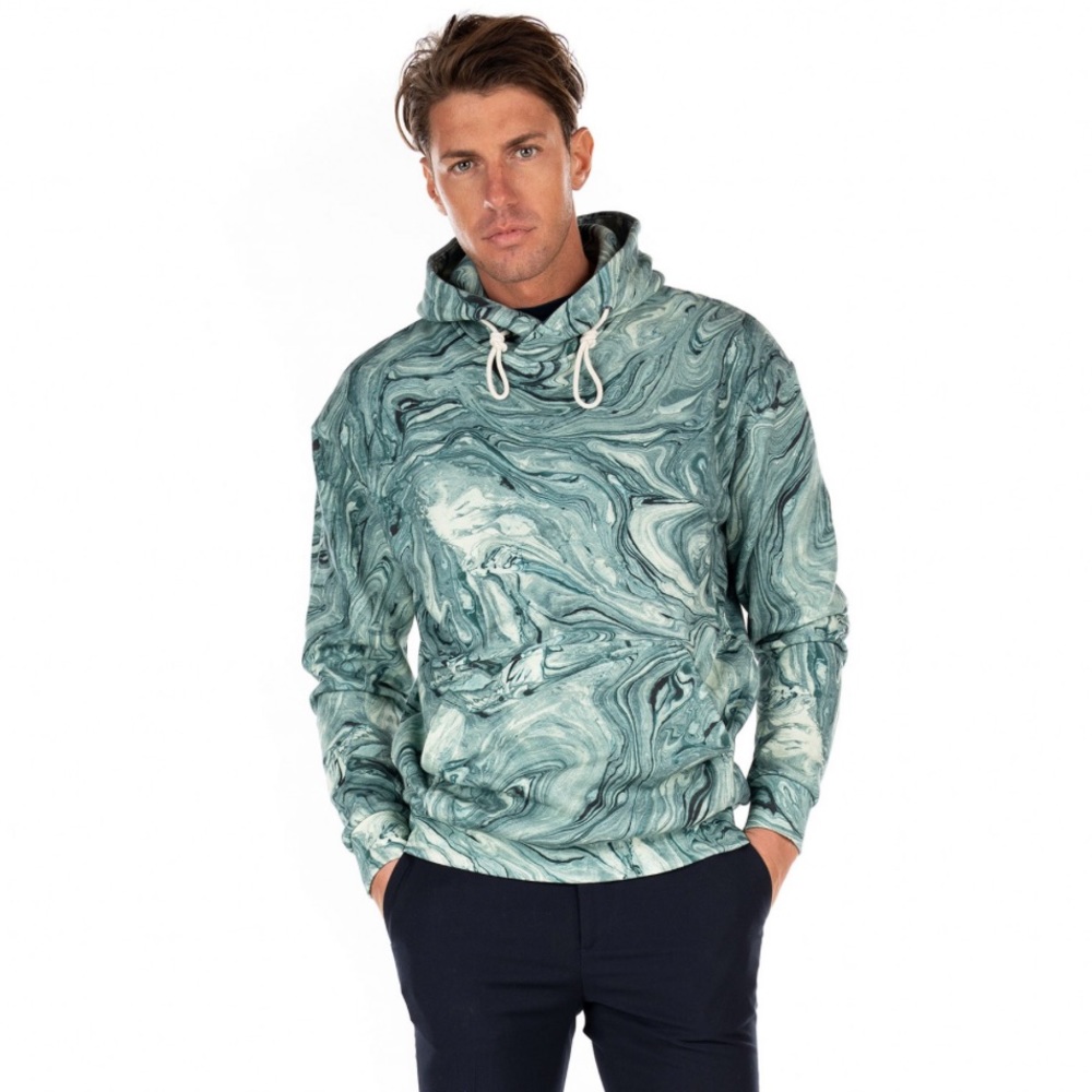 SOLD! Scotch & Soda Marbled Artwork Hoodie